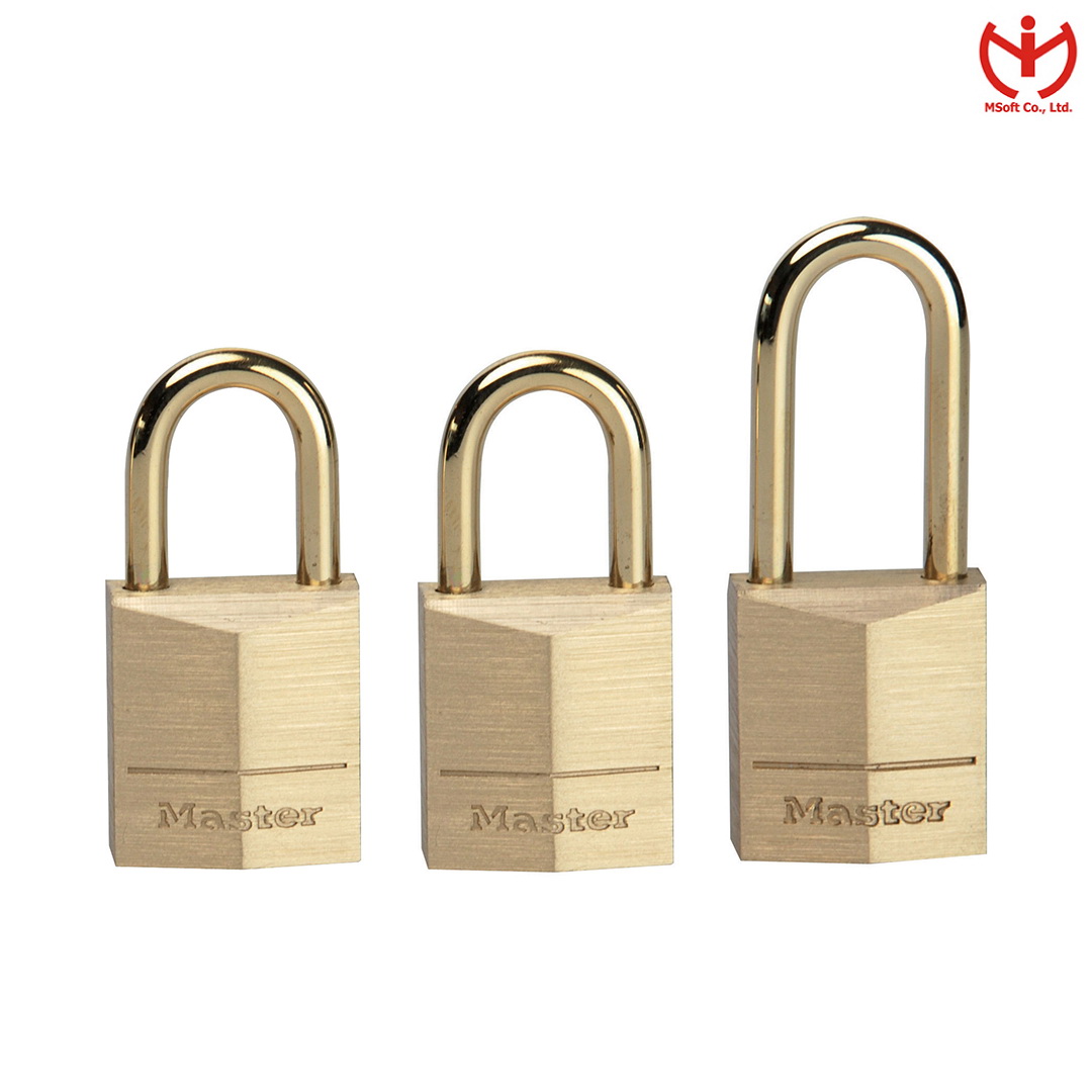 Bộ 3 ổ khóa vali Master Lock 3115 EURD dùng khóa hành lý - MSOFT