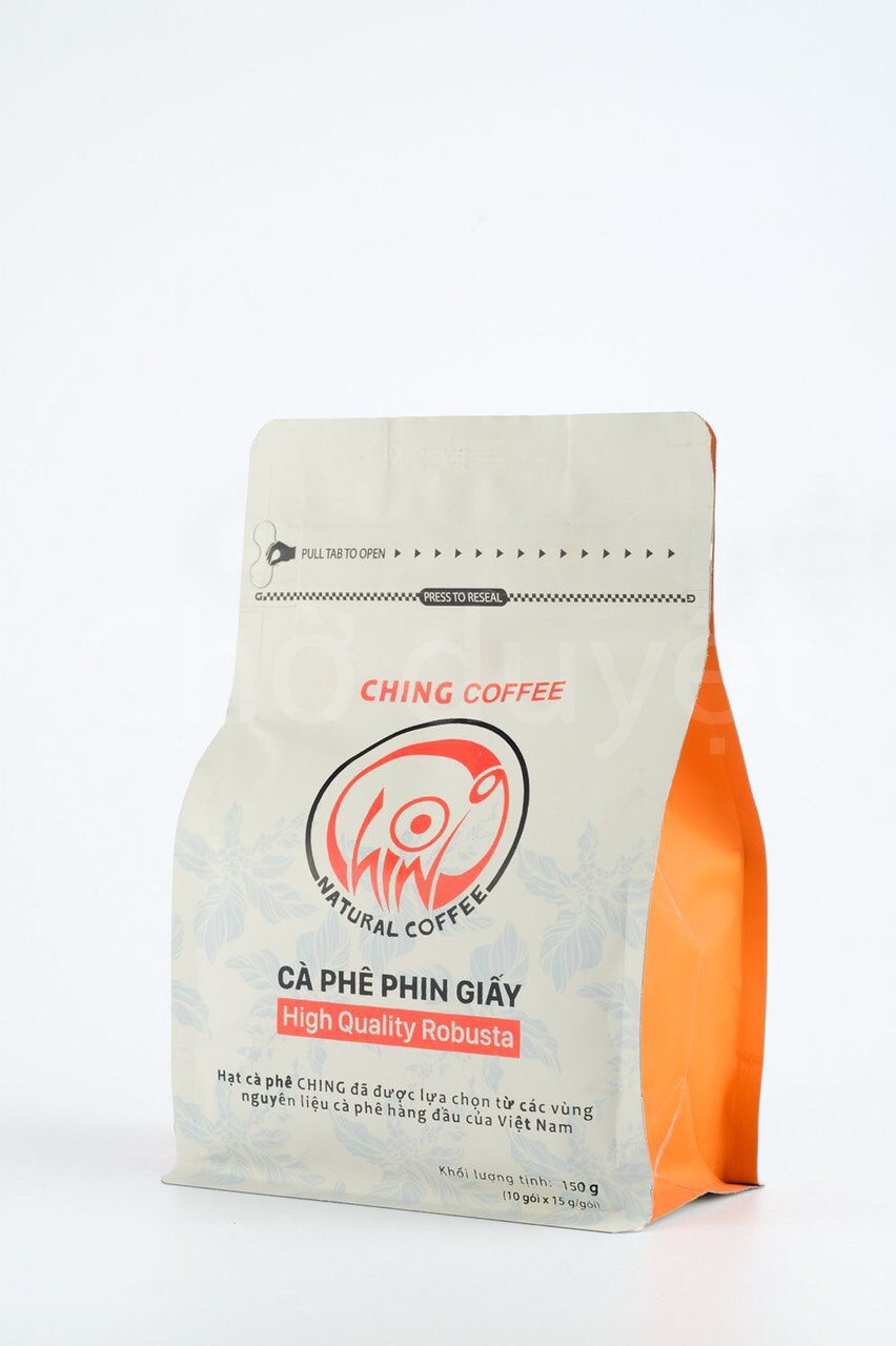 Cà phê phin giấy Ching