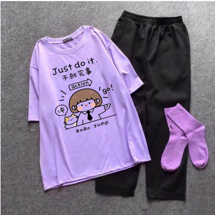 SET ÁO KÈM QUẦN JUST DO IT DỄ THƯƠNG