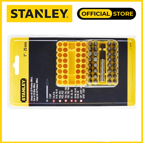 Mũi vặn vít bộ 33p stanley 68-072