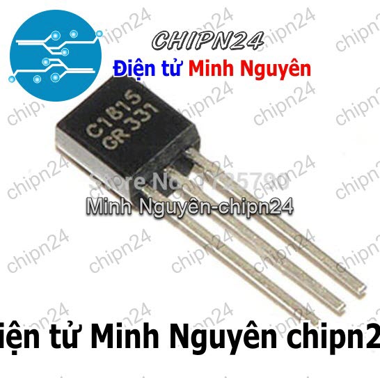 [25 con] (KT1) Transistor C1815 TO-92 NPN 150mA 50V (2SC1815 1815) - HH000670