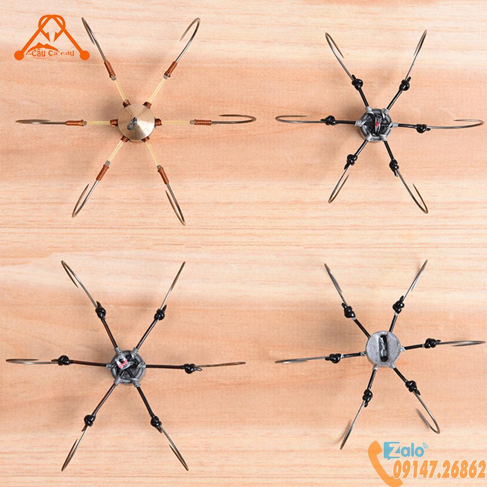 Lưỡi Câu Lục Đế Đồng Đế Chì - Lưỡi Lục Câu Cá | Caucaedu