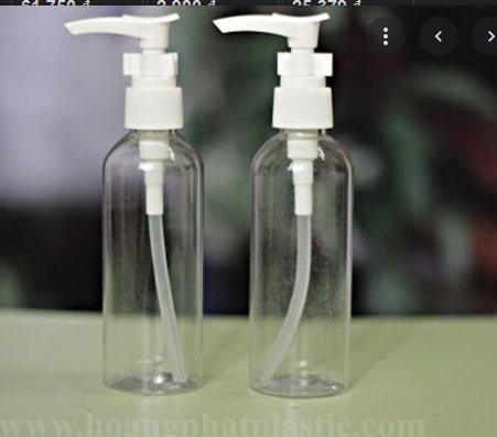 Chai nhựa nắp mỏ vịt 30 50 100ml