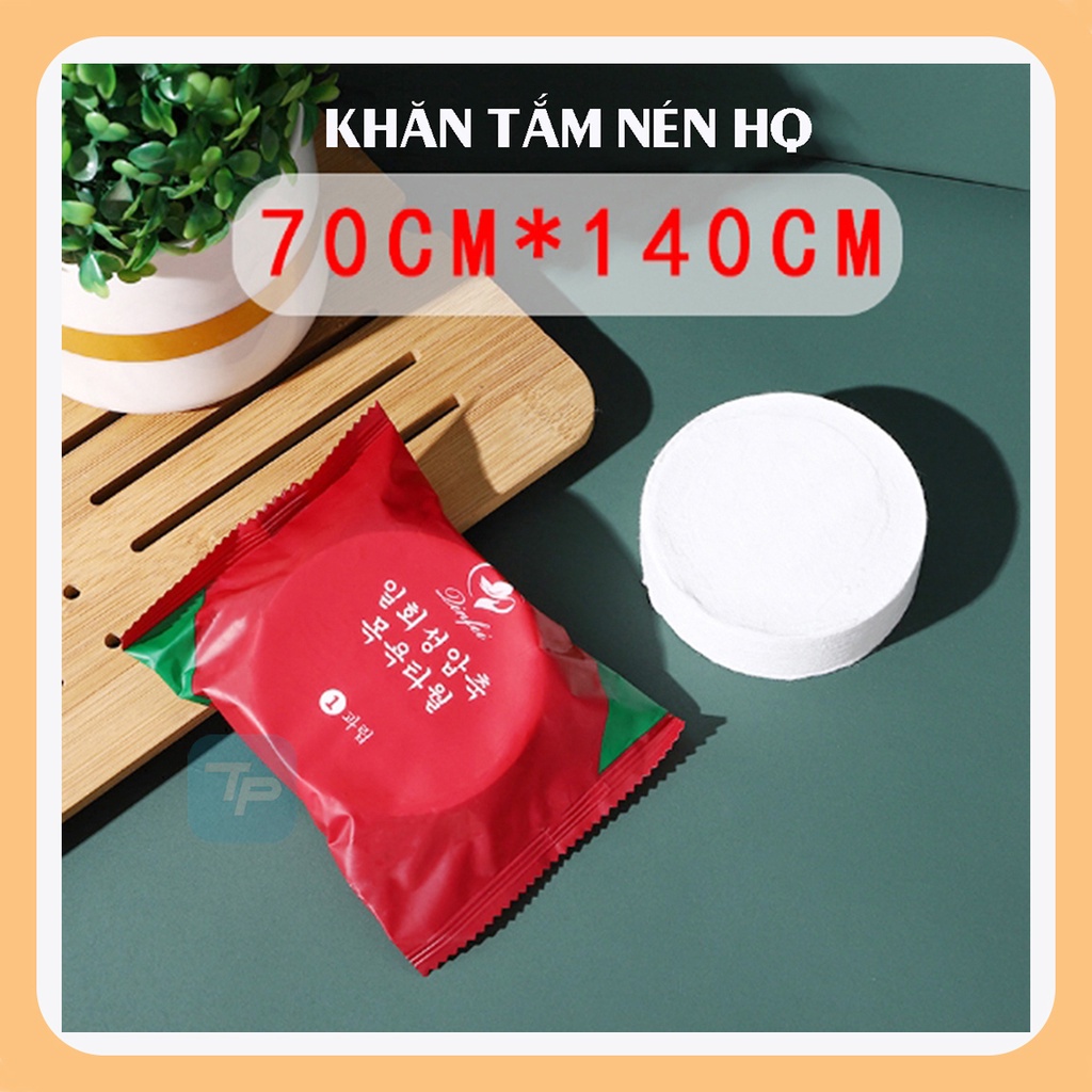 Khăn tắm nén du lịch hàn quốc 140*70cm