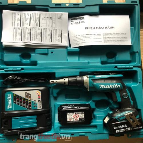 Máy vặn vít dùng pin Makita DFS452RME