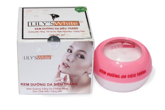 Kem dưỡng siêu trắng da Lily’s White 8g