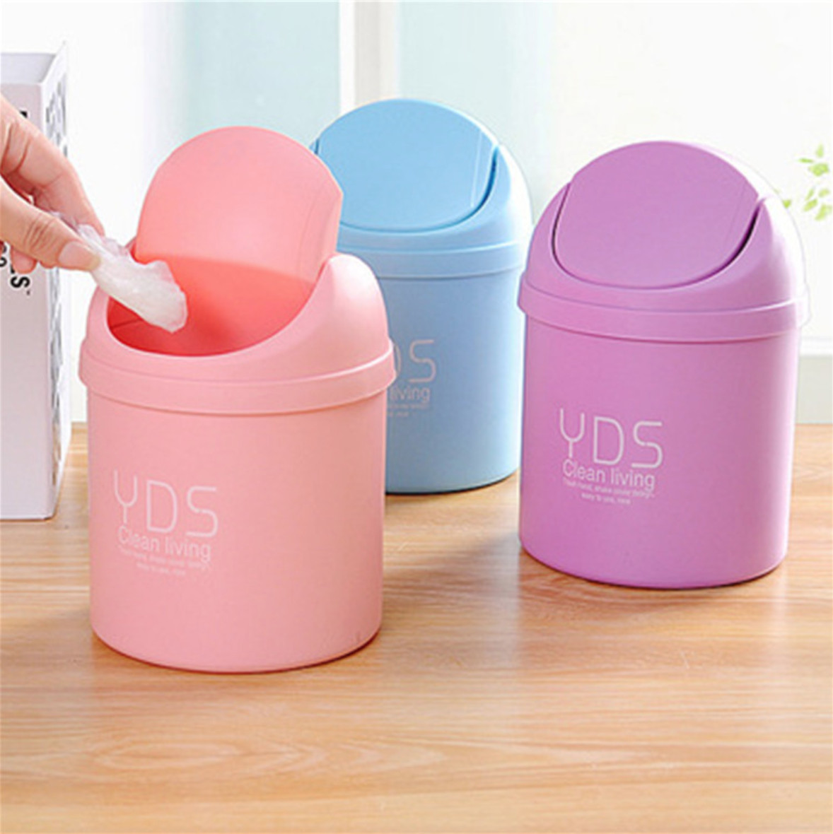 THÙNG RÁC MINI ĐỂ BÀN DỄ THƯƠNG