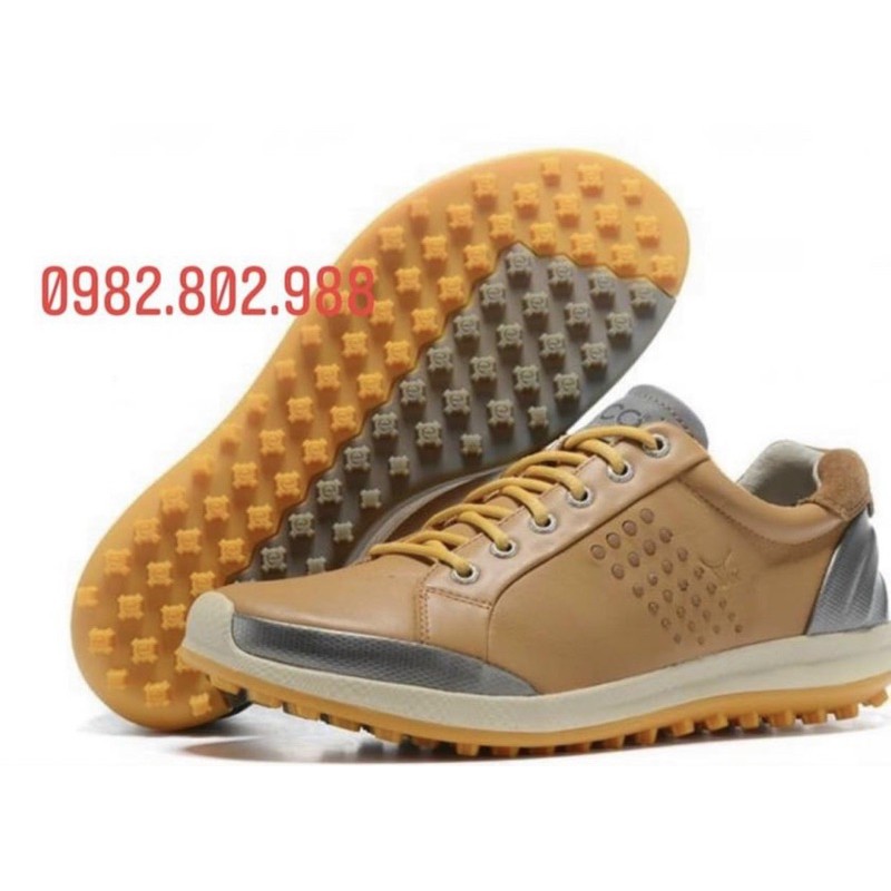 Giày Golf Nam Ecco Vàng Bò Mẫu Mới