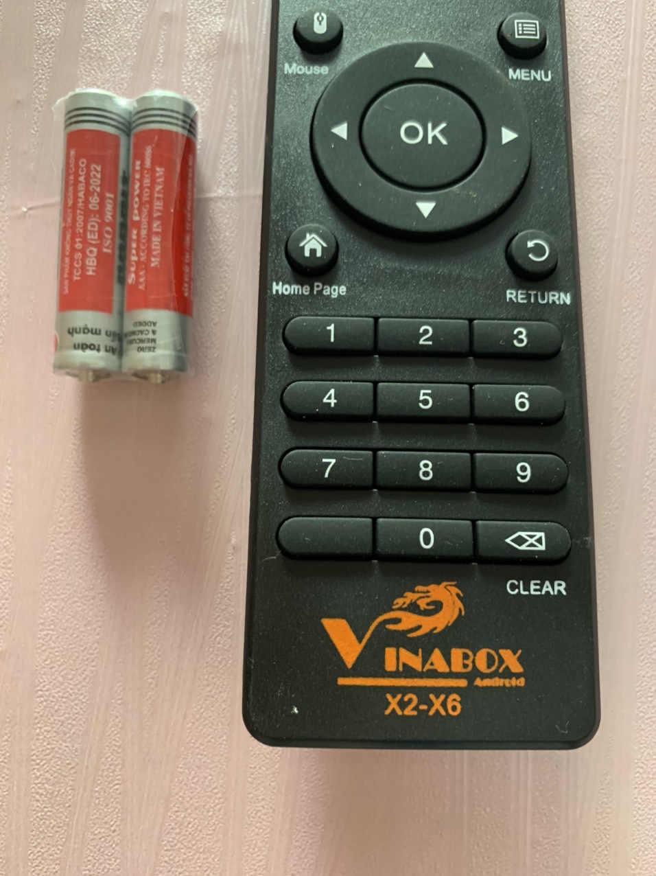 [HCM]Điều khiển Remote Vinabox X2