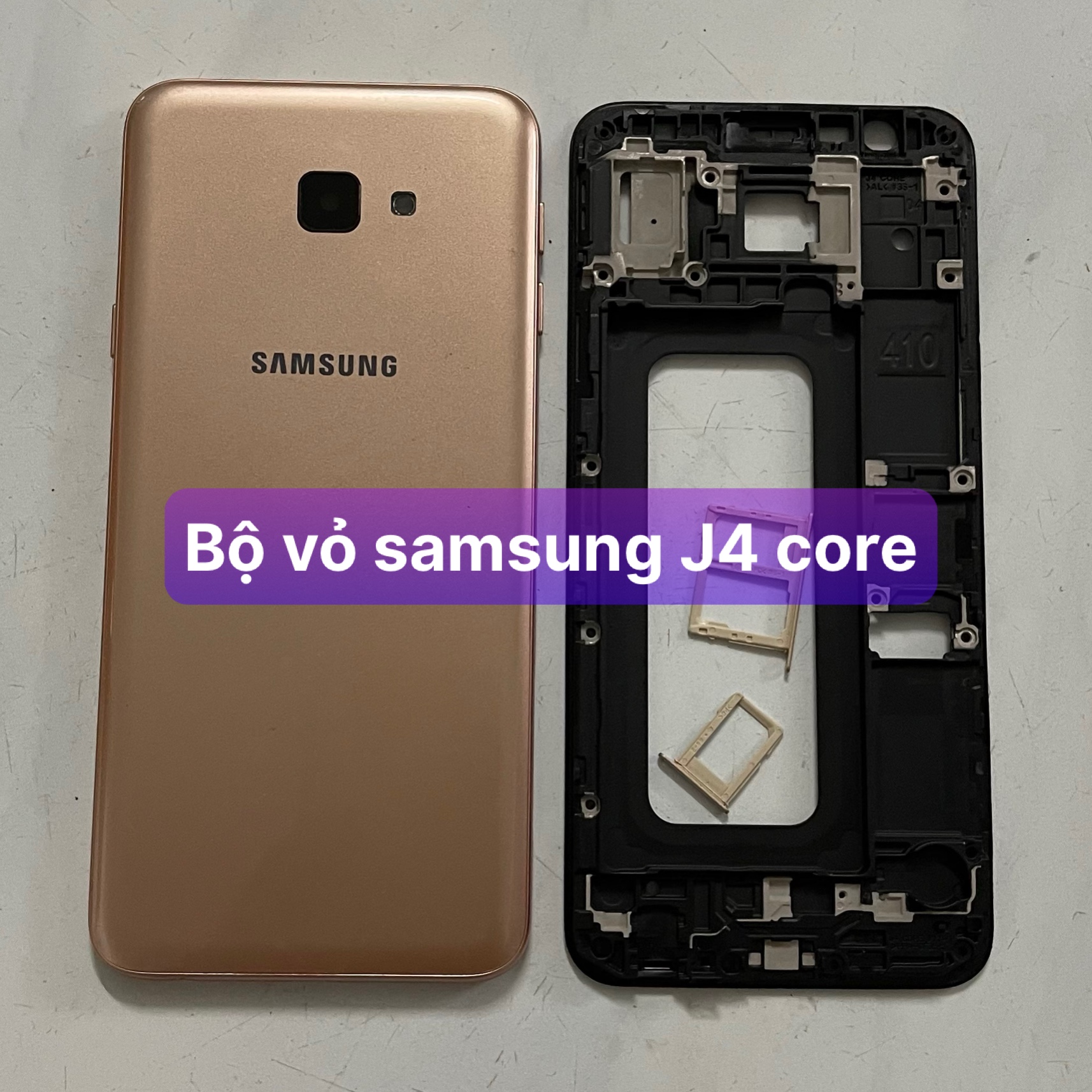 bộ xương vỏ samsung J4 core / J410 (zin)