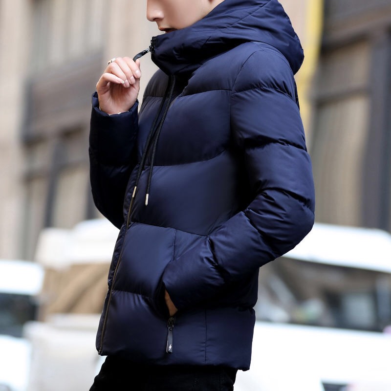 ÁO KHOÁC PHAO NAM CÓ NÓN CHO AE ẤM ÁP CHO MÙA ĐÔNG