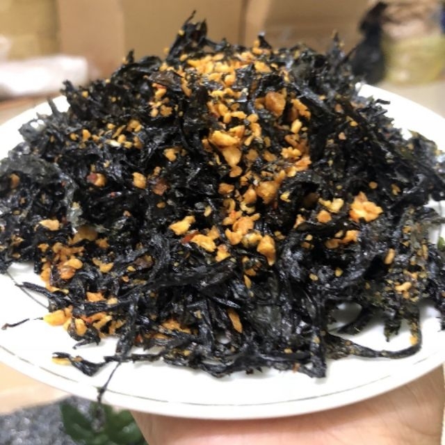 rong biển cháy tỏi 1kg