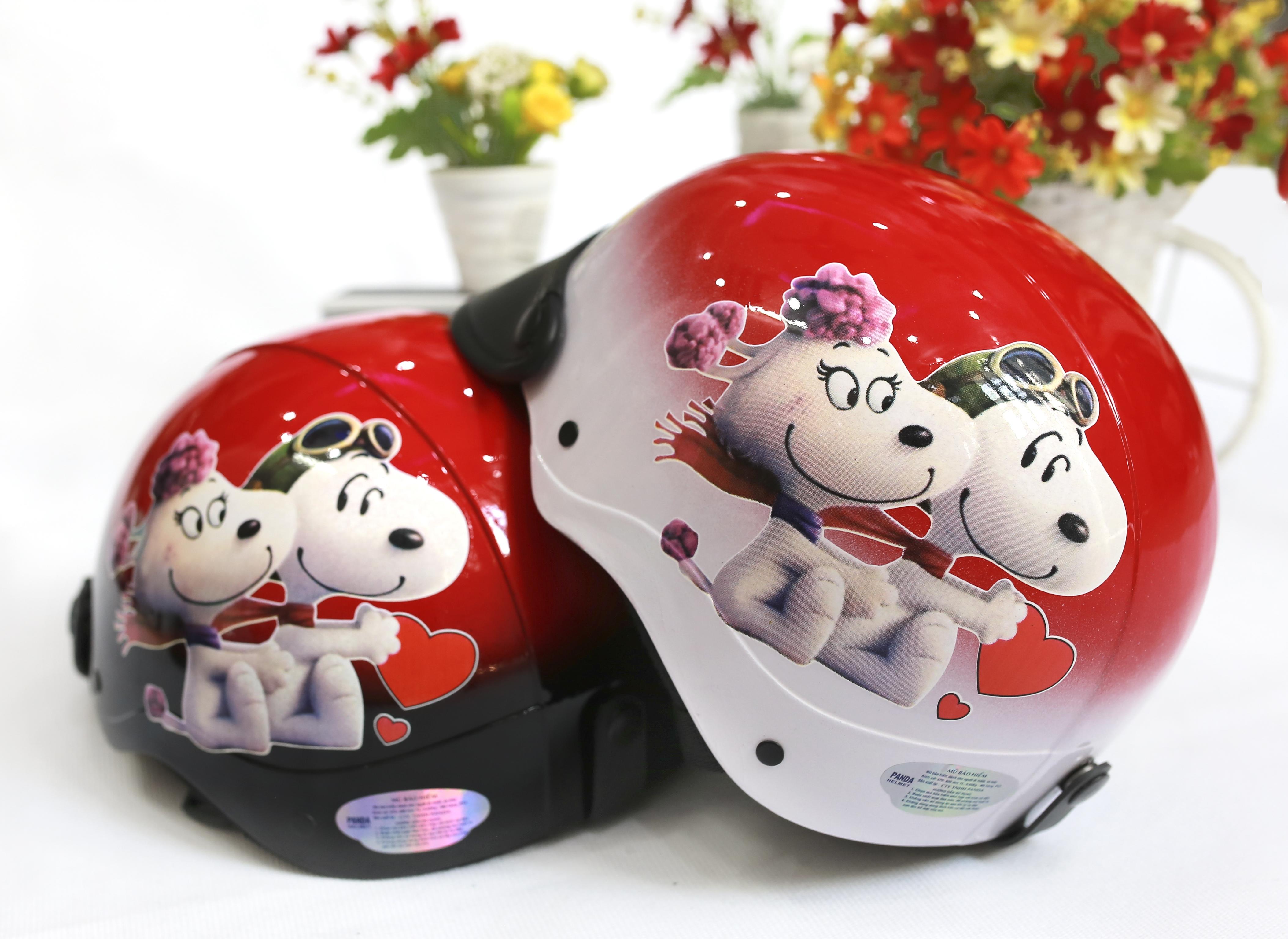 [HCM]Mũ bảo hiểm Snoopy dog xịn sò