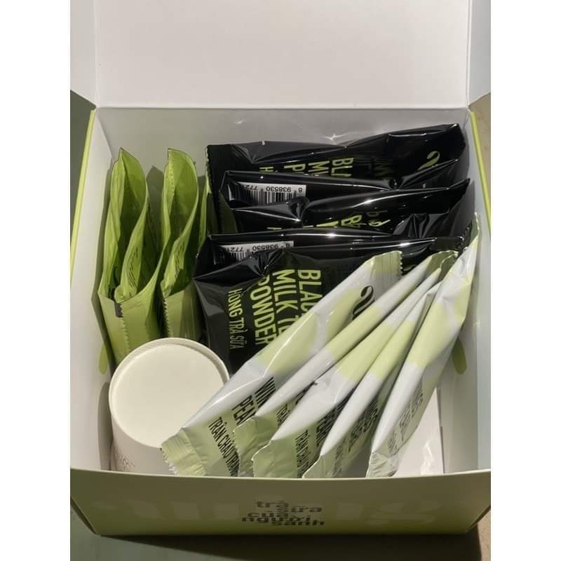 Trà Sữa Hoà Tan Wings Set 5 Gói(Vị Hồng Tra- Trà Nhài)