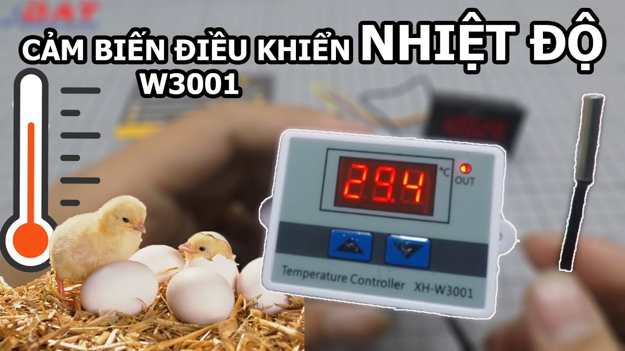 Bộ điều khiển nhiệt độ tự động XH-W3001 10A/220V,mạch điều khiển nhiệt độ,cảm biến nhiệt độ,, đầu dò nhiệt độ
