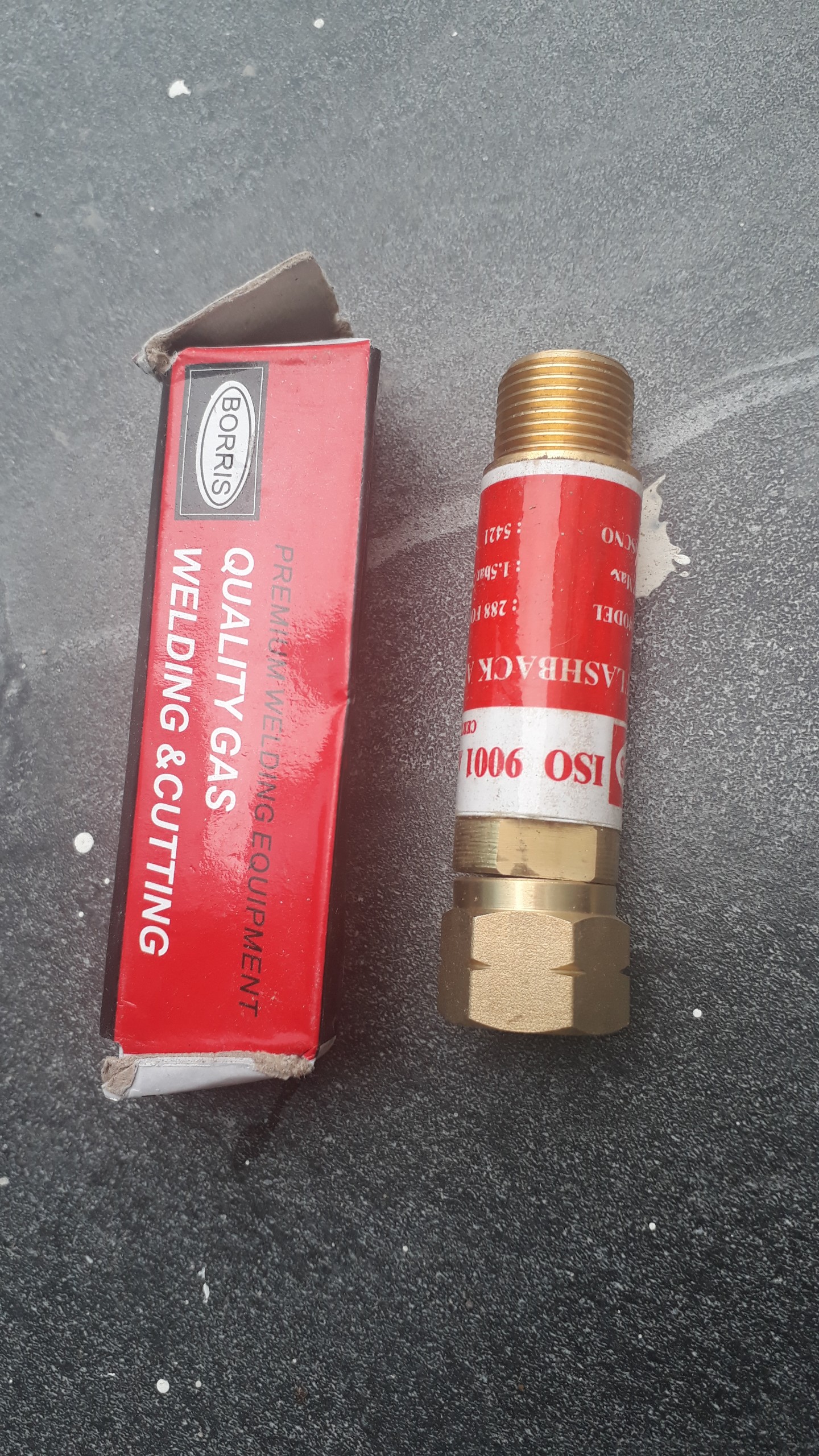 Combo  2 van chống cháy ngược( oxi + nito) (Lắp vào đồng hồ)