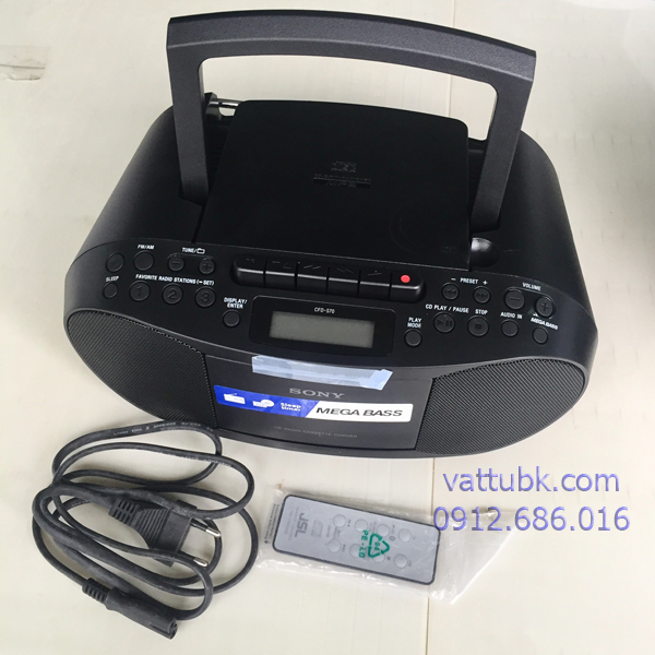 Đài học tiếng Anh Sony CFD S70