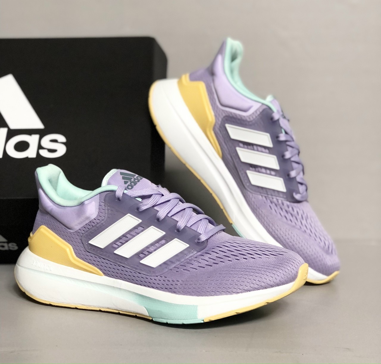 [ 𝙎𝘼𝙇𝙀 𝙃𝙊𝙏 ] Giày Thể Thao Nữ Adidas EQ21RUN