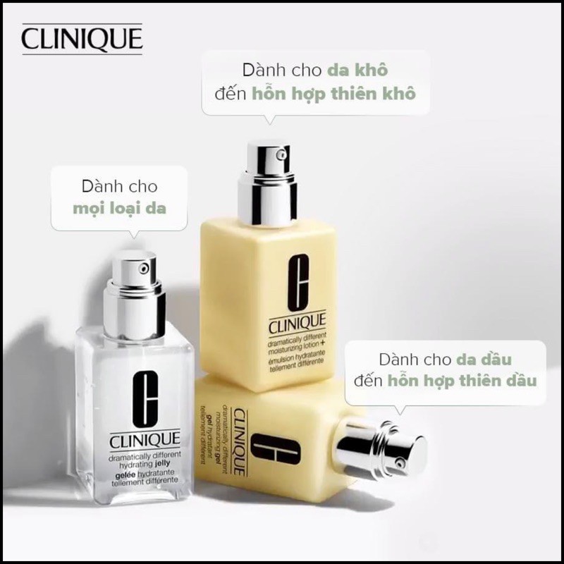 Gel Dưỡng Ẩm Clinique Dramatically Different Moisturizing Các Loại
