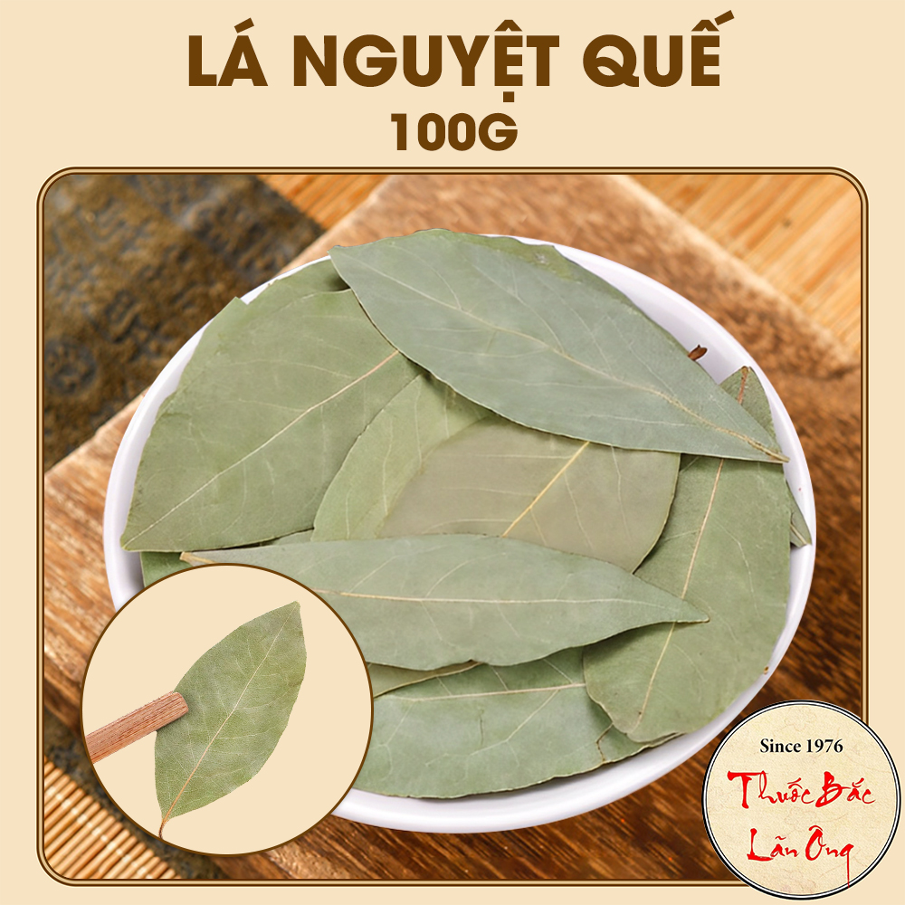 Lá nguyệt quế khô 100g, lá bay leaf, viết điều ước, decor trang trí, gia vị nấu ăn thơm ngon