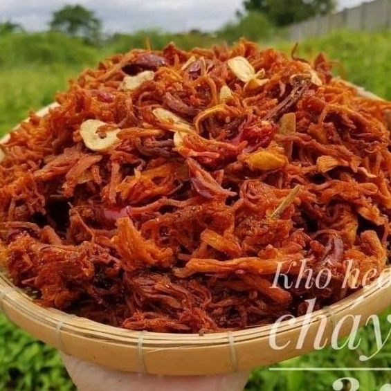 Khô heo cháy tỏi thơm ngon bổ dưỡng