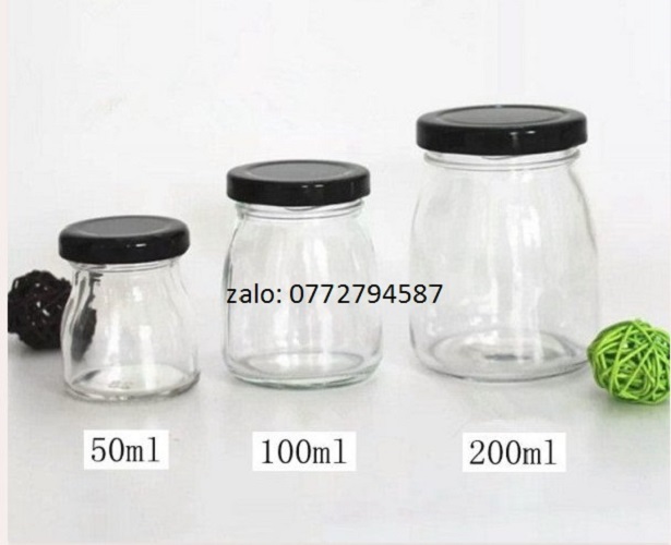 [HÀNG CHẤT LƯỢNG] Hũ Sữa Chua Nắp Thiết 100ml 200ml (Combo 10 hũ)