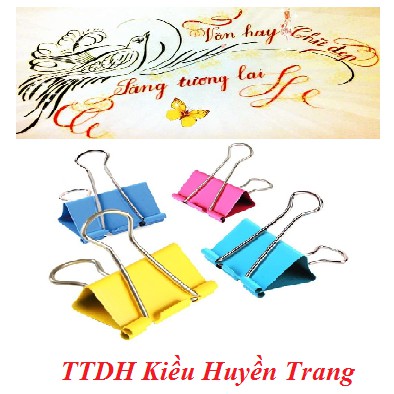 Kẹp Giấy Nhiều Màu 32Mm