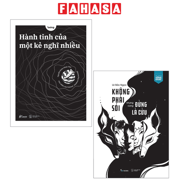 Fahasa - combo sách hay sách hành tinh của một kẻ nghĩ nhiều + không phải sói nhưng cũng đừng là cừu