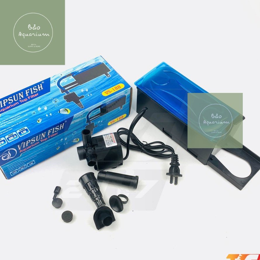 Bơm Lọc sạch Bể Cá VIPSUN VS 7800 [780c] Dành cho bể cá