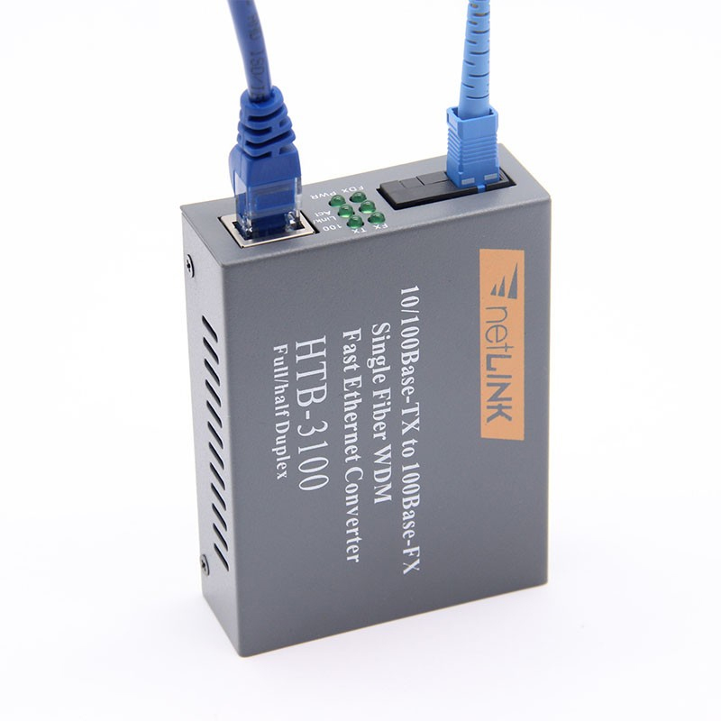 Bộ chuyển đổi quang điện Netlink HTB-3100 Chuẩn B Single Mode
