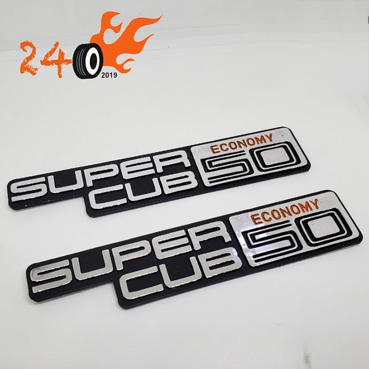 [HCM]TEM CHỮ NỔI SUPER CUB 50