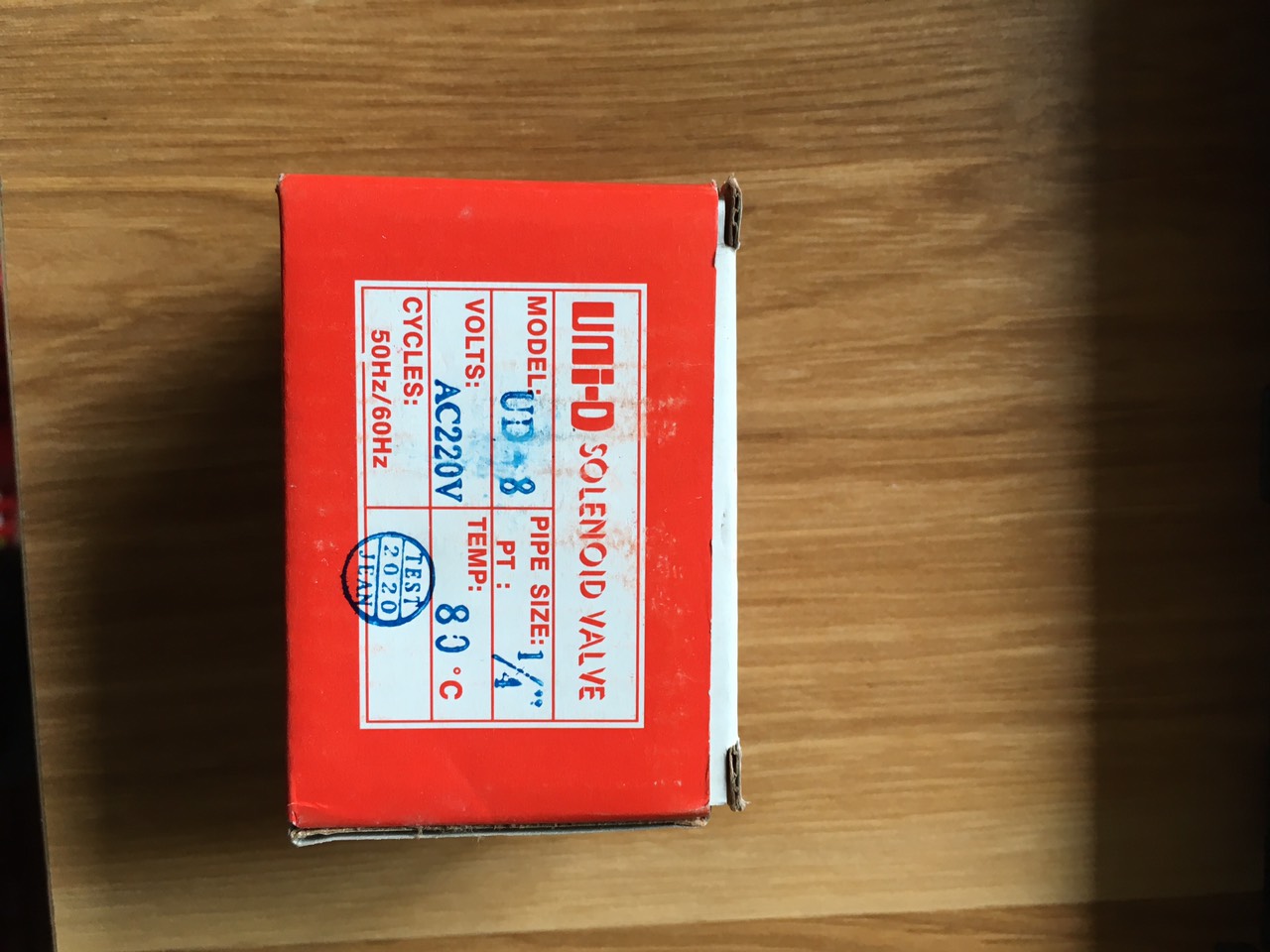Van điện từ Unid UD-08 ren 13(size 1/4) 220v