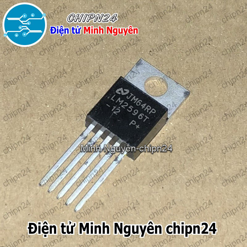 [2 con] (DIP) IC LM2596T-12V TO-220-5 (LM2596T-12) (IC Nguồn Giảm áp Buck Power) - HH004307