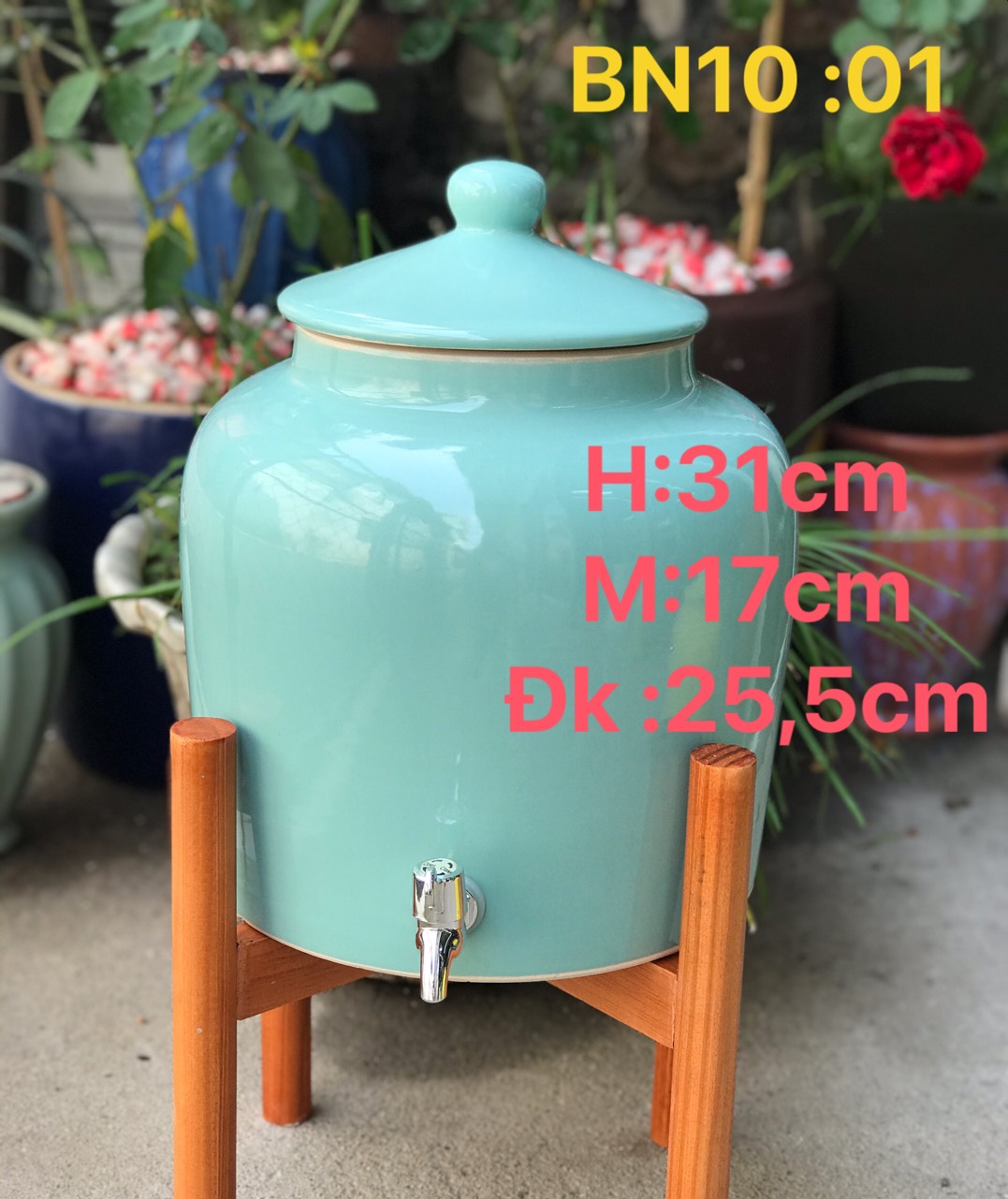 BÌNH SỨ ĐỰNG NƯỚC_10Lít