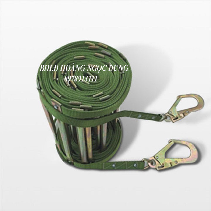 Ladder fire escape rope 10m (giving a seatbelt A4)