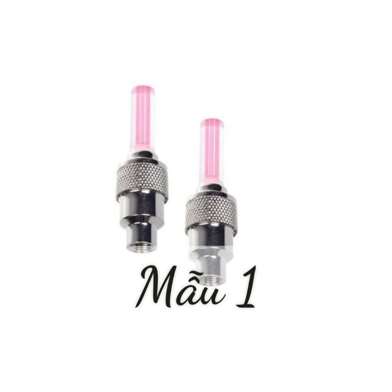 (2 đèn chọn màu)Đèn led gắn van xe đạp xe máy xe ô tô