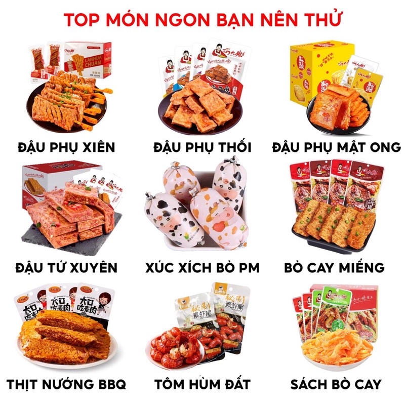 Set Ăn Vặt Trung 1kg - Ăn Vặt 492
