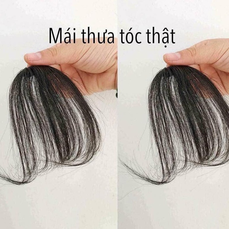Mái thưa tóc thật hàng dệt tay- Tóc siêu hot