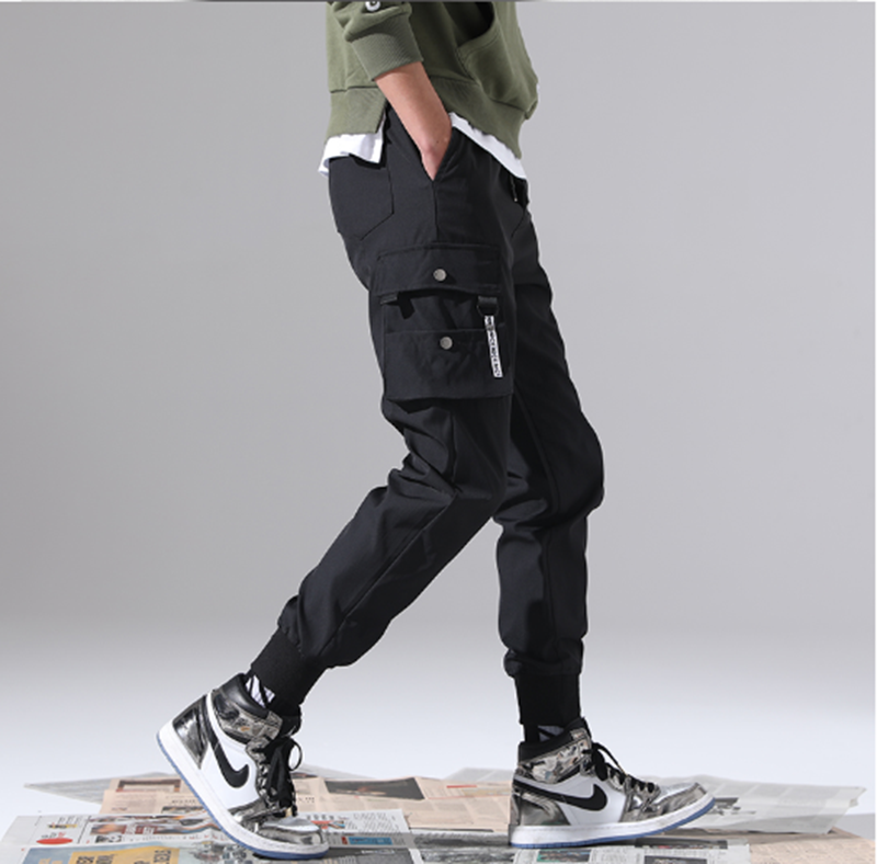 Quần jogger kaki nam túi hộp cá tính chất co giãn 4 chiều thời trang 4men jogger nam 9000019c4