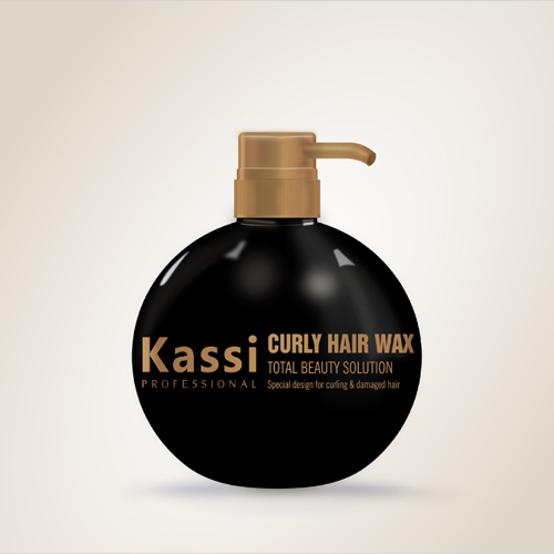 Wax tạo kiểu tóc xoăn Kassi 250ml - Hàng Công Ty