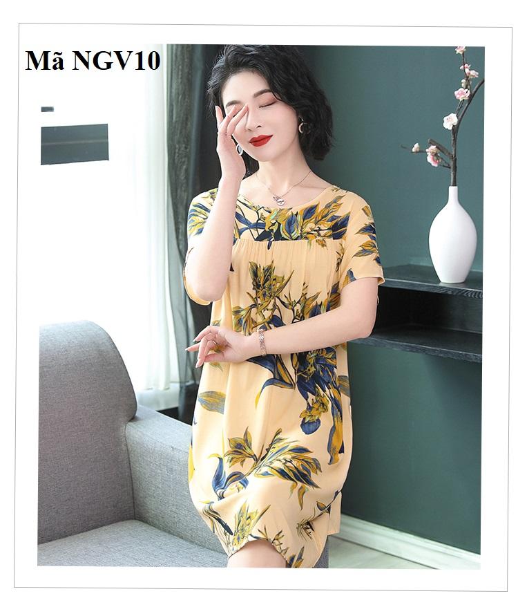 Váy đầm mạc cho người trung niên NGV10