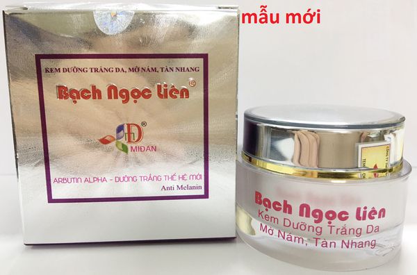 [HCM]Kem dưỡng trắng da mặt Bạch Ngọc Liên 20gr