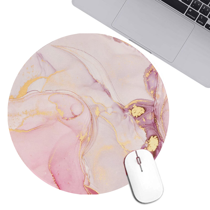 Miếng Lót Chuột Tròn Anime Đế Chống Trượt ( Small Mouse Pad Bàn Di Chuột May Bo Viền Chắc Chắn Nhiều Mẫu Lựa Chọn )