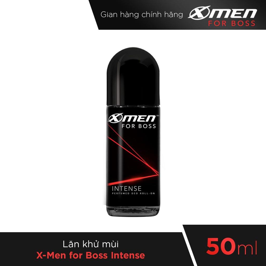 Lăn khử mùi X-Men For Boss Deo Roll-On For Boss Lịch lãm Sang trọng chai 50ml