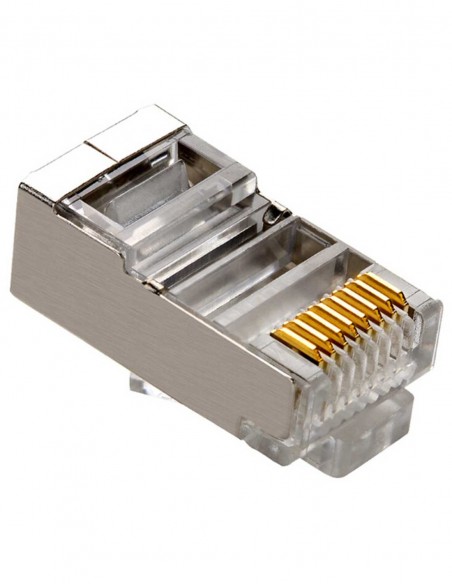 Đầu mạng RJ45 hộp 100 hạt (Bọc sắt) chống nhiễu