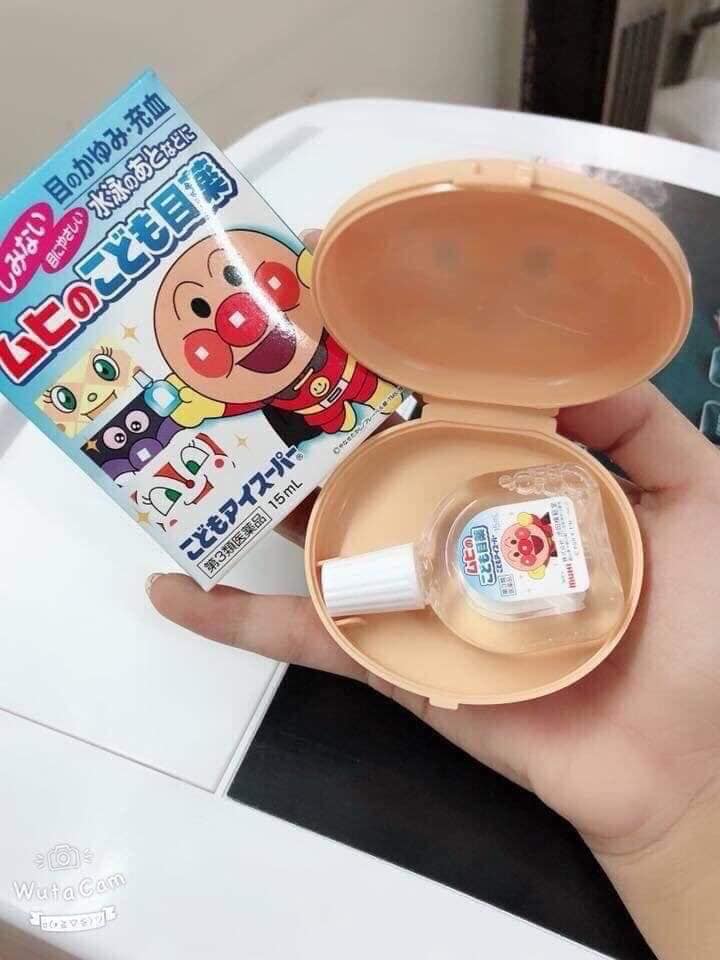 Nhỏ mắt Muhi Nhật Bản cho trẻ
