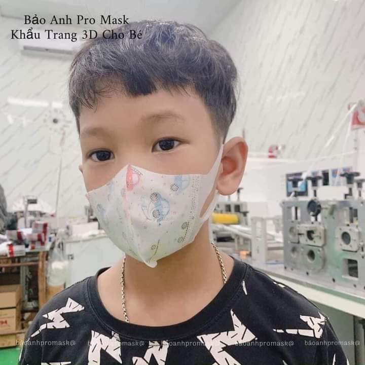 Hộp 50 chiếc khẩu trang 3D Mask trẻ em 