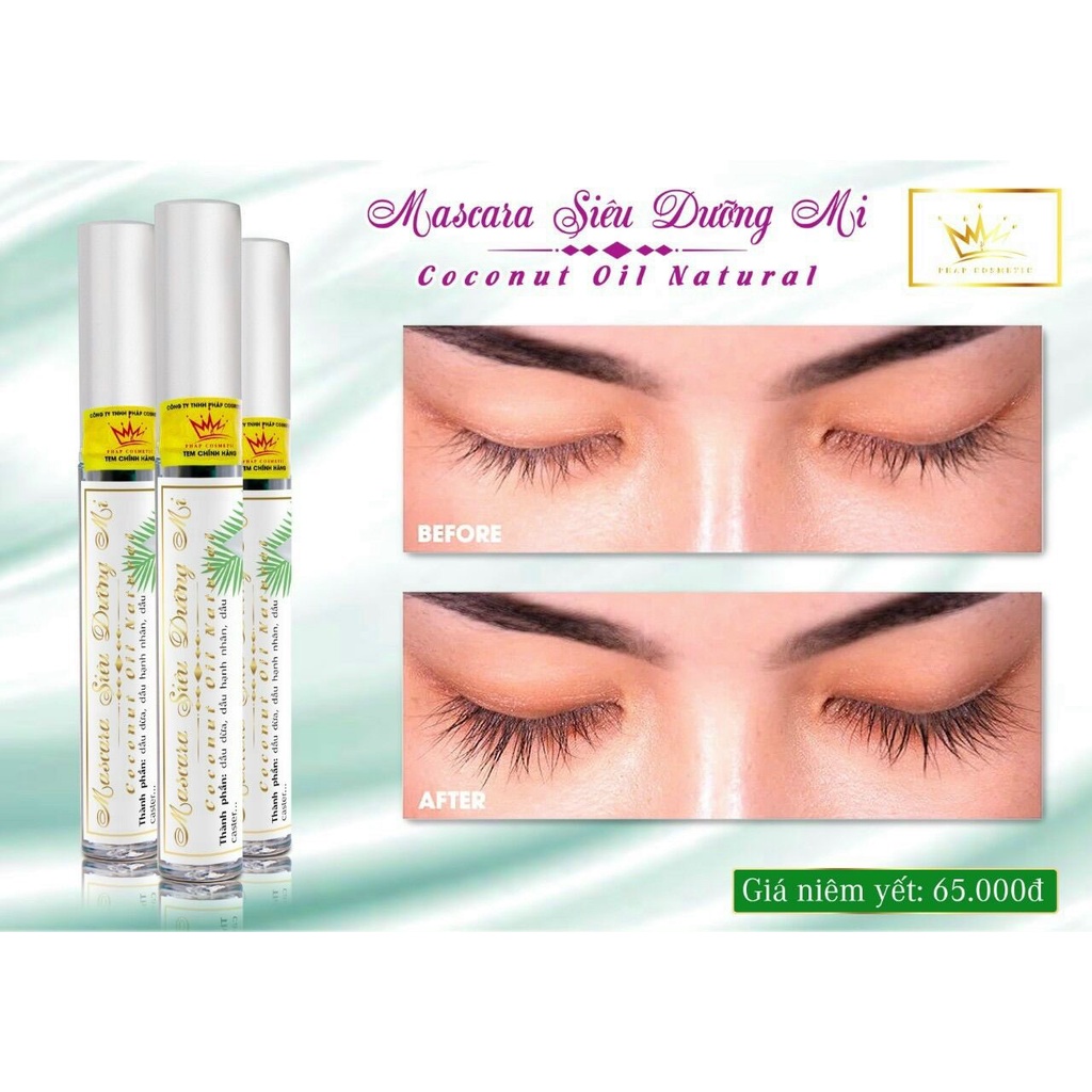 [HCM]Mascara tinh dầu dừa 15ml