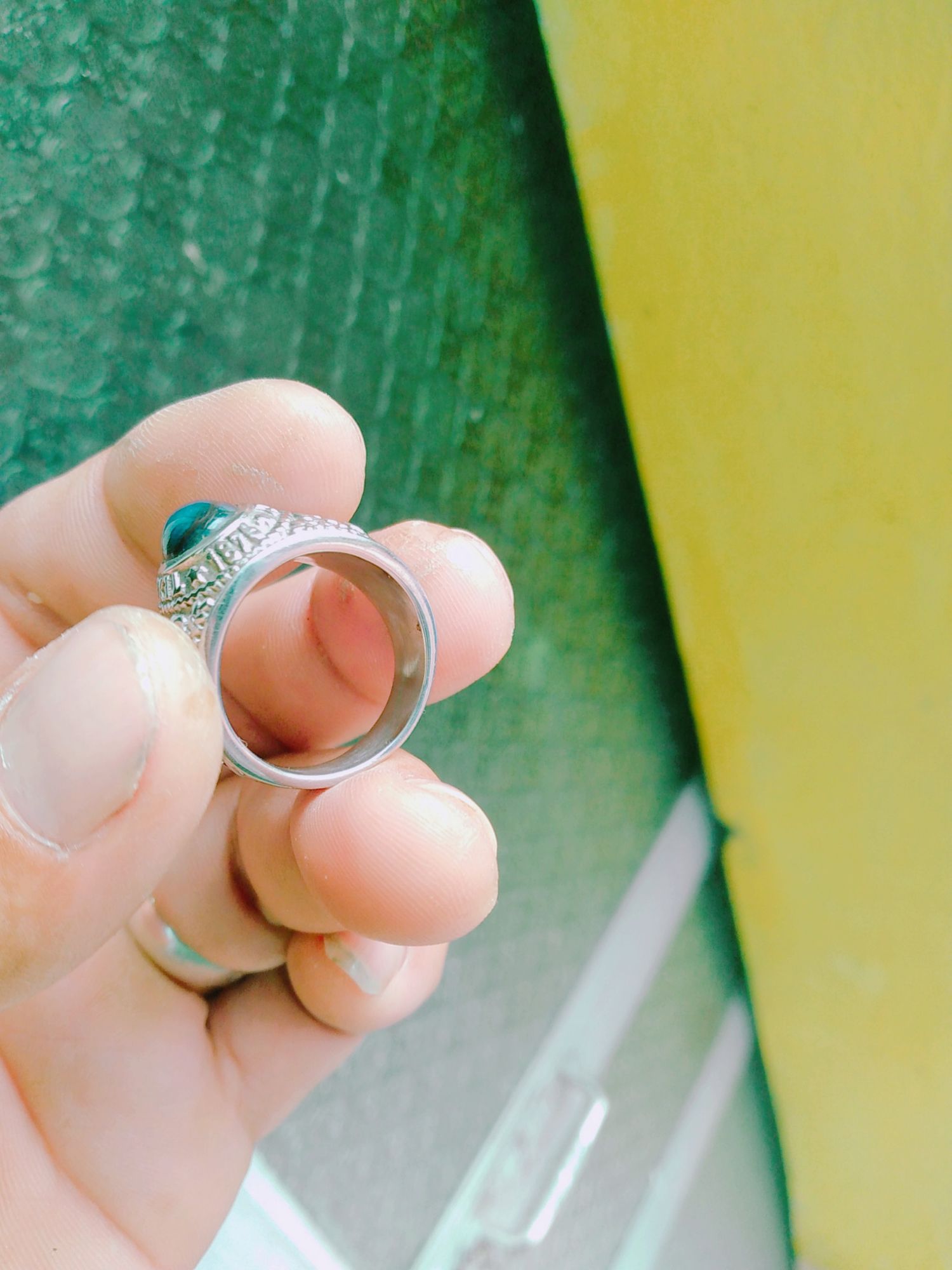 nhẫn mỹ nam mặt đá ruby hoặc shapphia ( tuỳ quý khách lựa chọn )