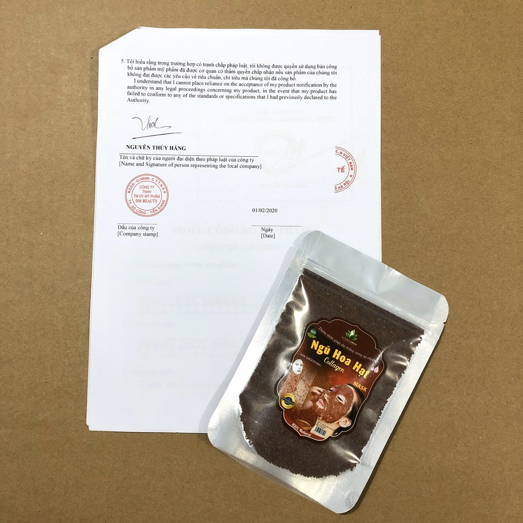 Hạt Ngũ Hoa( Hạt Đình Lịch) 100gr